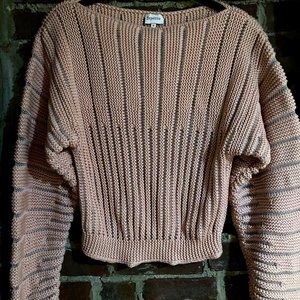 NWOT! Repetto Paris ~ Ballet Pink Knit Sweater ~ Women's S